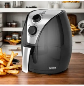 AIR FRYER ESSENCIAL 3,5L 127V PRETA